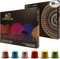 Cafféluxe A Taste of Italy dosettes de café en aluminium – Dosette de café Nespresso – Capsule esspreso compatible avec Nepresso machine – Coffret cadeau (60 capsules)