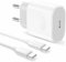 iPhone 15 16 Ladegerät,20W USB C Adapter mit 2M Typ C Kabel Ladekabel für iPhone 16 15 Pro/16 15 Pro Max/Plus,iPad Pro 12.9/11/Air 2024,USB C Netzteil Stecker Charger Schnellladegerät Schnellladekabel