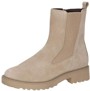 CAPRICE Donna Chelsea 9-25426-43, Stivali, Sabbia Scamosciata, 41 EU