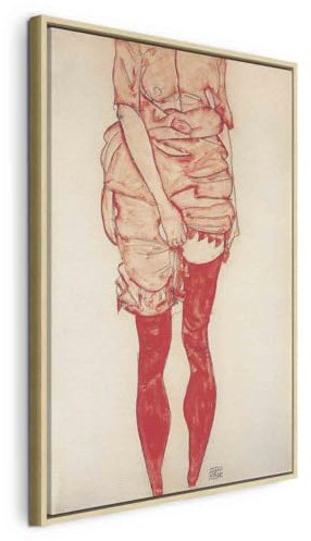 murando - Leinwandbild Schiele natürlicher, 80x120 cm, Schlafzimmer, modern