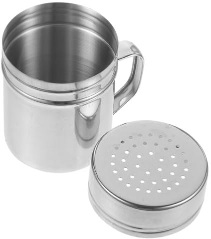 MILISTEN Bote De Condimentos Con Asa Recipiente Para Especias Espolvoreador y Tapa Agitador Eléctrico Reutilizable