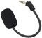 Replacement Game Mic for HyperX, for HyperX S Headset, 3.5mm Plug Noise Reduction Detachable Microphone for HyperX S