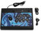 Game Fight Stick Joystick in Acciaio, 8 Tasti, Sound, Opzioni di Condivisione Domestica Touchpad, con Porta USB per Lite PC