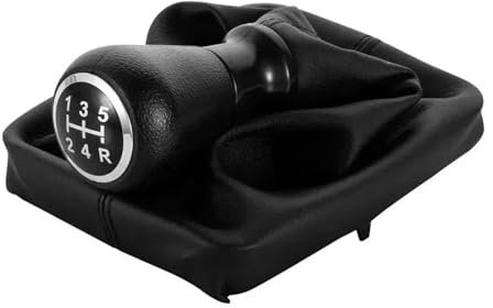 Perilla Cambio para Citroen para C3 para C5 para Xsara Perilla Cambio Marchas 5 Velocidades Palanca Cambios Funda Fuelle Funda PU Accesorios para Coche Pomo Cambio(Type A)