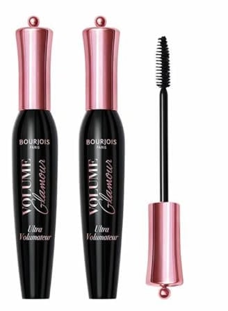 2 x Bourjois Paris Volume Glamour Ultra Volumateur Mascara - 01 Black