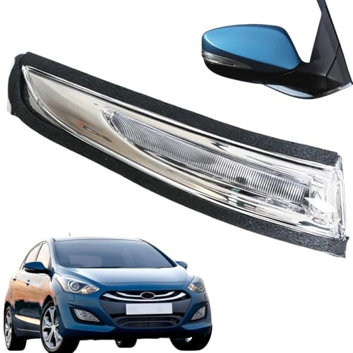 LINGLW Spiegelblinker Außenspiegel Blinker Für Hyundai i30 Links Rechts Auto-Seiten-Rückspiegel Blinker-Licht-Anzeigeleuchte Zubehör ersetzen,Right-2013-2017
