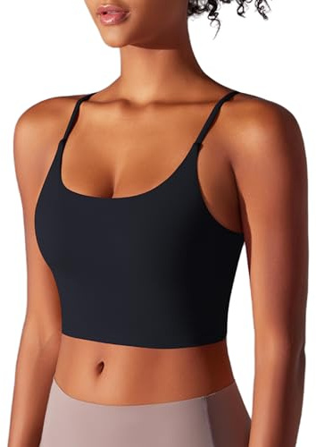 JTSONN Reggiseno Sportivo Donna Traspirante con Supporto Medio Top Sportivo Cuscinetti Fissi per Il Seno Intimo Sportivo per Donne Fitness Yoga Training Reggiseni Sportivi per Donna