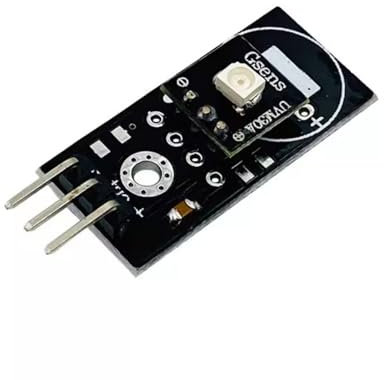 YAOGUI Kits de sensores de detección de rayos ultravioletas, módulo de placa electrónica, módulo de desarrollo de sensores de luz ultravioleta de 3-5 V