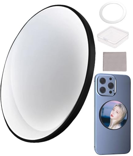 Selfie Mirror, Spiegel für die Rückkehr des Telefons, magnetisches Selfie Display - Vlog Screen Mirroring tragbares Werkzeug High Definition 2,2 Zoll für Vlogging Video
