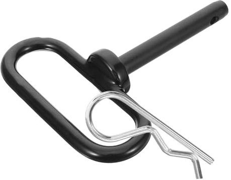 FONDOTIN 1Satz Hitch Pin für Rasenmäher Langlebiger Anhängestift Hochwertigem Eisen Einfach zu Bedienen Geeignet für Rasenmäher und Traktoren Verbessert die Stabilität und Benutzerfreundlichkeit