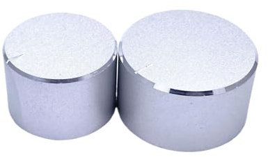 YINZHD 1 stücke Aluminium Legierung Potentiometer Knopf Kappe Encoder Volumen Control Audio Knob for 6mm Gerändelt Welle(24.5x17mm)