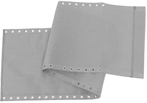 HOMSFOU Ersatzbezug zum Reparieren mit Verstärkten Gurten Satz aus Atmungsaktivem Canvas für Liegestühle von Klappstühlen im Alltag und Outdoor Lounge Möbel