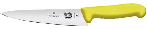 Victorinox Fibrox Carving Knife Cutlery Yellow Yellow Size:Standard
