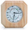 Suleno® Sauna Klimamesser 2in1 Thermometer/Hygrometer Zedernholz