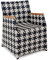 Garland Poly Rattan Gartensessel Verona Teak Holz Gartenstuhl Armlehne Alu Wetterfest Garten Sessel Gartenmöbel - Tangram