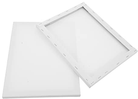 HOODANCOS 2stücke Künstler Leere Leinwand Rahmen Acryl Malerei Rahmen Öl Malerei DIY-leerzeichentafeln Leere