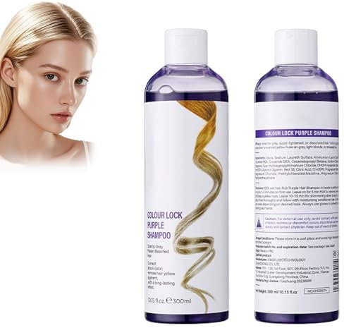 Champú Matizador Violeta | Champú Neutralizante de Tonos Amarillos Ideal para Cabello Rubio, Gris o con Mechas | Morado que Neutraliza los Reflejos No Deseados