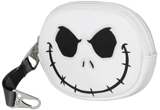 Disney Nightmare Before Christmas Bone-Pill Coin Purse, White, 12.5 x 9 cm