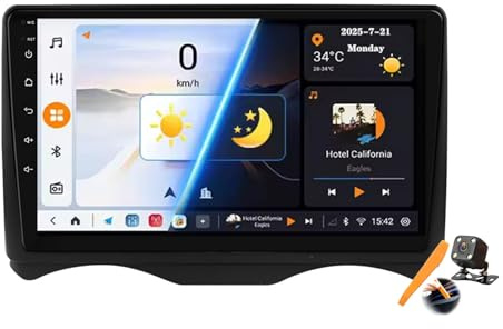 M6 pro3,YLOXFW Android 15.0 Navi 2 DIN Stereo Ersatz für Cit-Roen C2/C3 2002-2006 Autoradio Sat GPS Navigation 9 Zoll Cartablet DVD Multimedia Player FM BT Receiver mit Android Auto Carplay