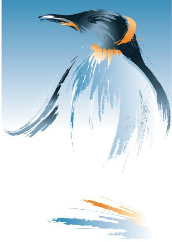 PEMA Indigos UG - Wandtattoo Wohnzimmer - Wandaufkleber Kinderzimmer Aufkleber bunt farbig MF514 Schwäne Baby - Pinguine 180 x 120 cm