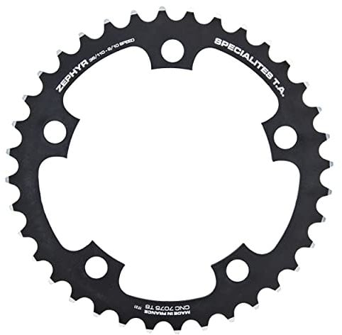 ATAT-1 T.A. Plato, Adultos Unisex, Negro, 40 Dientes