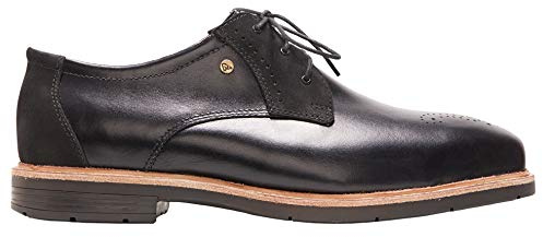 EMMA Safety MM11409043 Frontier Sicherheitsschuhe - Brasilianisches 2-Ton-Vollnarbenleder kombiniert mit Nubuk - Modell: Vito - EU Größe: 43 - Farbe: 2-Ton schwarz