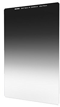 NiSi Verlaufsfilter 150x170mm GND8 0.9 Soft (3-Blenden) - Rechteckfilter aus optischem Glas mit mehrschichtiger Nanobeschichtung und IR-neutralem für 150mm System Filterhalter