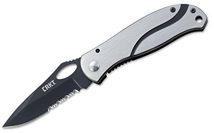 Columbia River Knife & Tool Herren Taschenmesser CRKT Pazoda Combo, Silber, One Size