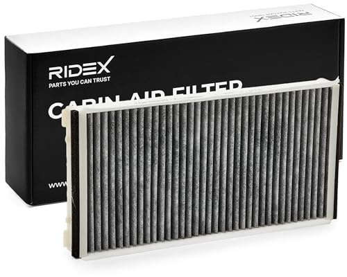 RIDEX 424I0256 Innenraumfilter Pollenfilter Aktivkohlefilter Höhe: 33 Breite: 165 Länge: 327 Kompatibel mit PORSCHE BOXSTER 986 911 996 911 997 BOXSTER 987 911 Cabriolet 996