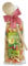 Bull & Bear bunte Blumen Nudeln 250g, Motivnudeln aus Hartweizengrieß, handgefertigt in deutscher Manufaktur, Pasta Geschenk, inkl. Holzlöffel