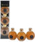 CLUBHOUSE - Coffret 3 Minis Balles de Golf O.S.A - Blended Whisky Écossais - 40% Alcool - Origine : Écosse - Notes fruitées & poivrées - A servir sur glace ou en cocktail - Coffret de 3x5 cl