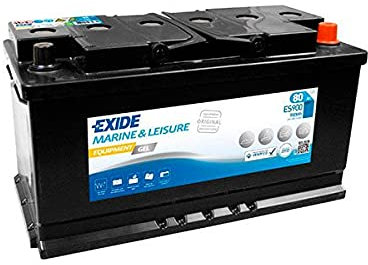 Exide - Gel lead acid battery ES900 12V 80Ah 540A - Battery