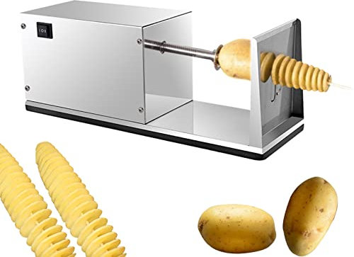 MXBAOHENG Electric Tornado Potato Slicer Automatic Tornado Homemade Potato Chip Vegetable Slicer Twister Machine Supplier