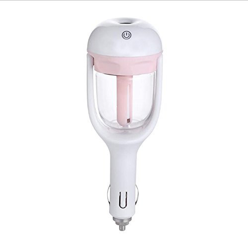 USB Car Humidifier Mini Spray Air Purifier Aromatherapy Humidifier, Pink, 164 * 56Mm, 50Ml