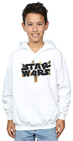 Absolute Cult Star Wars Boys Kiddie Logo Hoodie