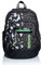 Seven Rucksack, Backpack für Schule, Uni & Freizeit, Geräumige Schultasche für Teenager, Mädchen, Jungen, Gepolsterter Schulranzen; mit Laptopfach -Advanced ALPHA BEAT, schwarz