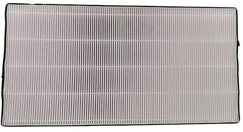 vhbw Pollenfilter kompatibel mit Helios KWL EC 500 PRO, KWL EC 500 W Lüftungsgerät - Luftfilter F7, Schwarz, Weiß