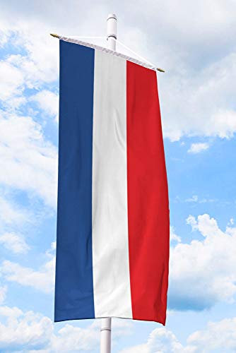 Deitert Bundesland-Flagge Schleswig-Holstein – 120x300 cm Schleswig-Holstein-Fahne ohne Wappen, Bannerfahne aus reißfestem Polyester