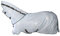 Horseware Amigo Bug Rug Azure Blue/Black Fliegendecke mit abnehmbarem Halsteil, Größe:5'9