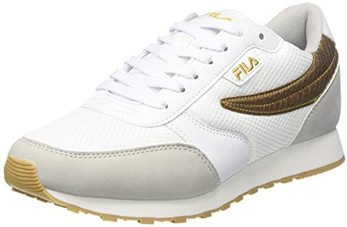 FILA Orbit Wmn, Zapatillas Mujer, White Gold, 39 EU