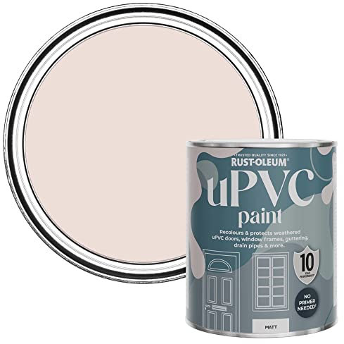 Rust-Oleum Pink uPVC Door and Window Paint in Matt Finish - Elbow Beach 750ml