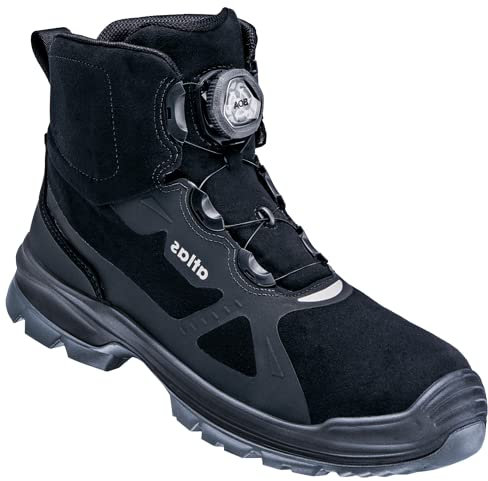Atlas Flash 6905 BOA XP ESD Sicherheitschuhe Arbeitsschuhe für Herren und Damen S1P leicht, BOA, Stahlkappe, XP Durchtrittschutz Weite 10 Größe 41