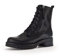 Gabor Damen Combat Boots, Frauen Stiefeletten,Wechselfußbett,Moderate Mehrweite (G),Kurzstiefel,schwarz (Flau/CDF),42 EU / 8 UK