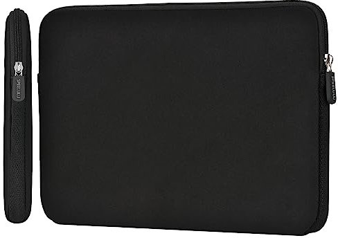 SPEELULU Custodia protettiva per computer portatile, con cerniera, compatibile con MacBook Pro 15, MacBook Pro 16, Surface Book da 15 e la maggior parte dei laptop da 15-16, per uomini e donne