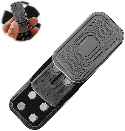 PLCatis Fidget Slider Spielzeug EDC Metall Fidget Toys Sensorisches Spielzeug Geschenke Poke Push Card Metall Poker Fidget Slider für Erwachsene