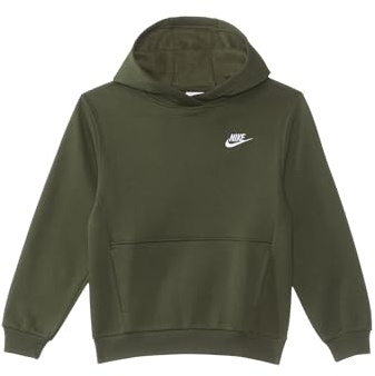 Nike FD3000-325 K NSW Club FLC HDY LBR Sweatshirt Unisex Cargo Khaki/White Größe XS