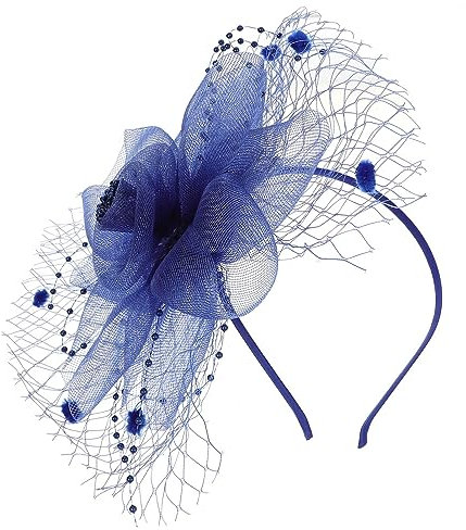 Beaupretty Fascinator Haarschmuck Damen Netz Stirnband Für Hochzeiten Tee-partys Elegantes Accessoire Für Besondere Anlässe Romantisch Glamourös Komfortabel Langlebig