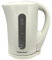 Hamilton Beach Essential Plastic Electric Kettle, 1.7L, Boil Dry Protection, Detachable Filter, Ergonomic Design, Pull Lid, Makes 7 Cups, Auto Shut Off, Water Level Window - HB1107C, Cream
