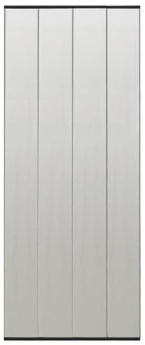 vidaXL Insektenschutz für Türen Schwarz 100x220 cm Polyester