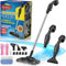 Let'Steam - Mop a vapore a riscaldamento più veloce con pulitore a vapore manuale, potente vaporizzatore da pavimento da 250 ml per pulire legno duro, pavimento laminato, parete, vetro e malta, 17